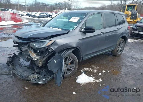 2021 Honda Passport Awd Ex-L from USA, damaged, VIN 5FNYF8H50MB031935